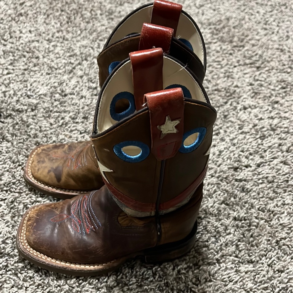 Toddler boys old west cowboy boots. Size 8.5.